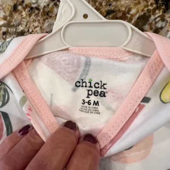 NWT Chick Pea 5 Piece Baby Grow With Me Bodysuits - Sizes 0/3-3/6 months - Picture 9 of 12